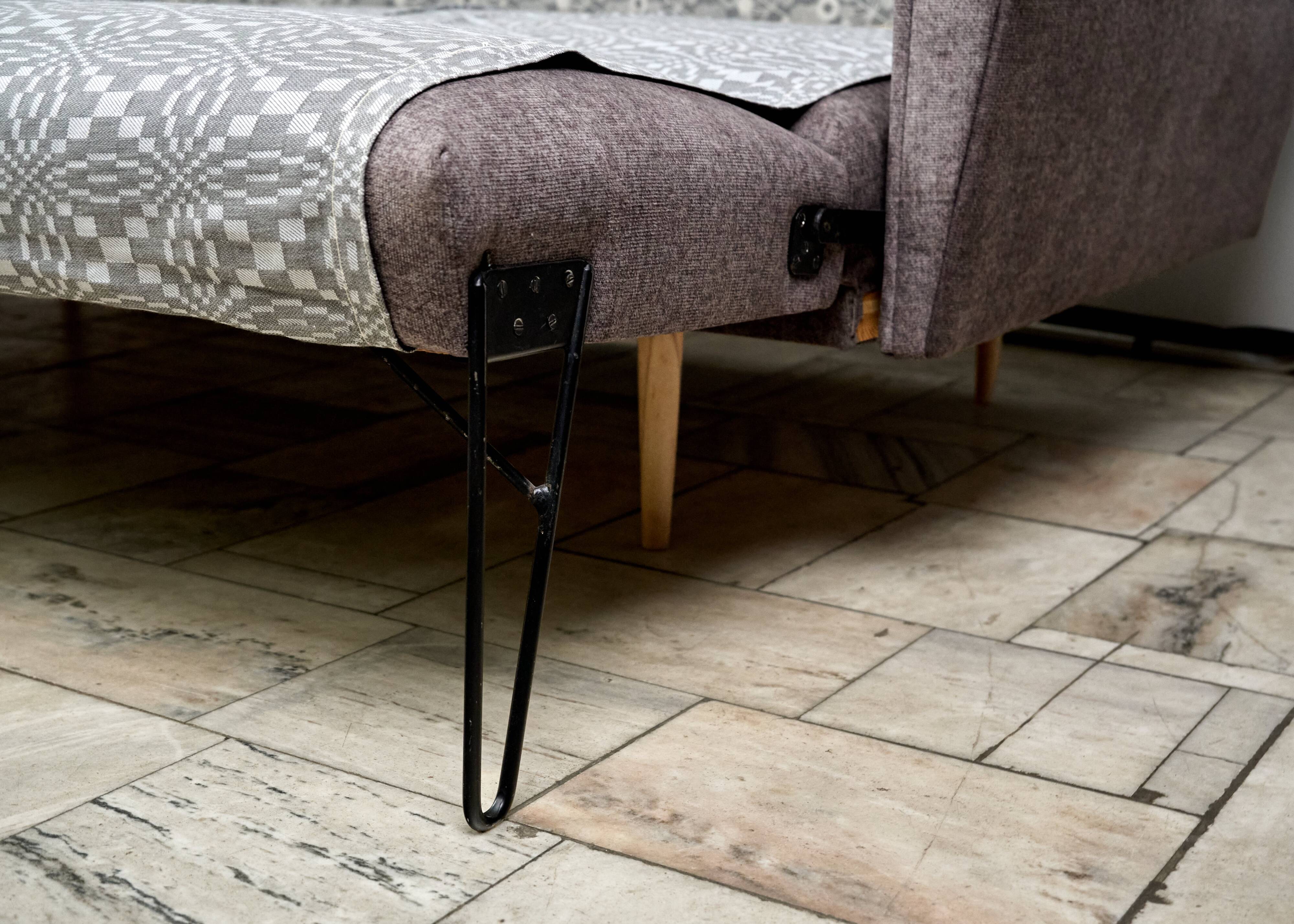 Vintage Sofa Bed by UP-Zavody, 1960s, Czechoslovakia