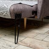 Vintage Sofa Bed by UP-Zavody, 1960s, Czechoslovakia