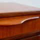 Scandinavian bedside table vintage teak 1960