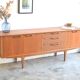 Enfilade en teck par Jentique * modèle rare * 198 cm