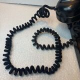 Black bakelite dial phone
