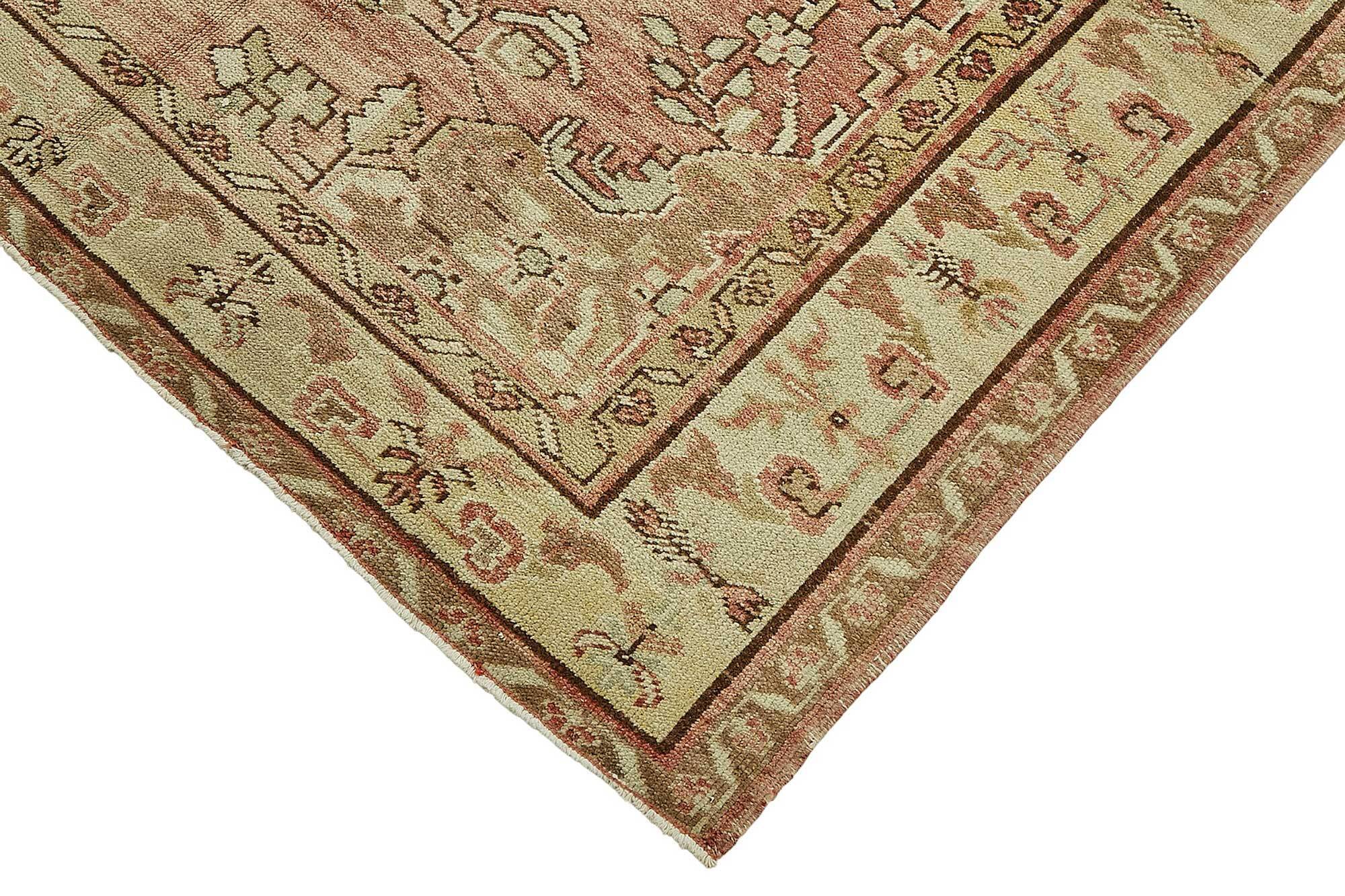 Turkish Vintage Anatolian Rug 150 cm x 334 cm
