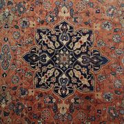 Handmade Antique Persian Tabriz Rug- 141x198cm