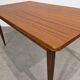 Table à manger scandinave vintage extensible en teck