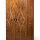 Vintage Art Deco Wardrobe - Walnut Burl Veneer "Open Book" - A