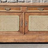 Low country sideboard, solid wood, stylized, late 18th century.