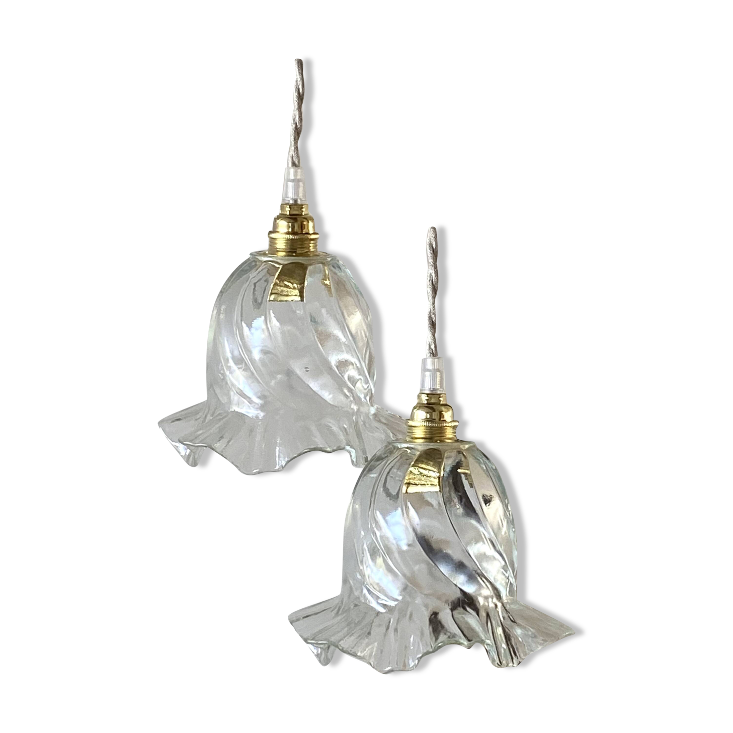 Pair of portable lamps