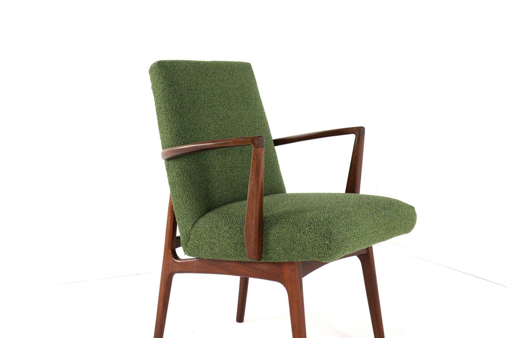 Fauteuil en teck du milieu du siècle 'Oosterhout'