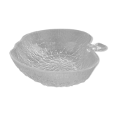 1970s apple-shaped salad bowl tempered glass