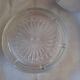 Pressed glass flat underside