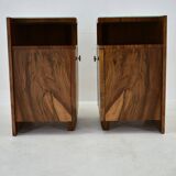 1938s,  Pair of art deco bedside table , Czechoslovakia