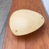 1960s minimalist fibreglass ceiling lamp