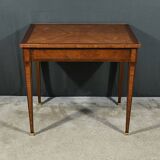 Small Marquetry Desk Table, Louis XVI style – 2nd part of the 19th century