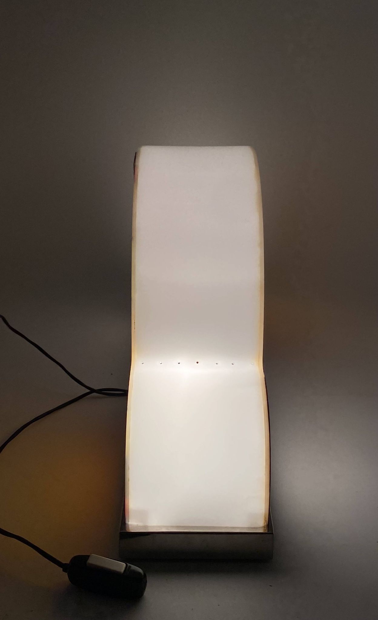 rare table lamp, Italy 1970s
