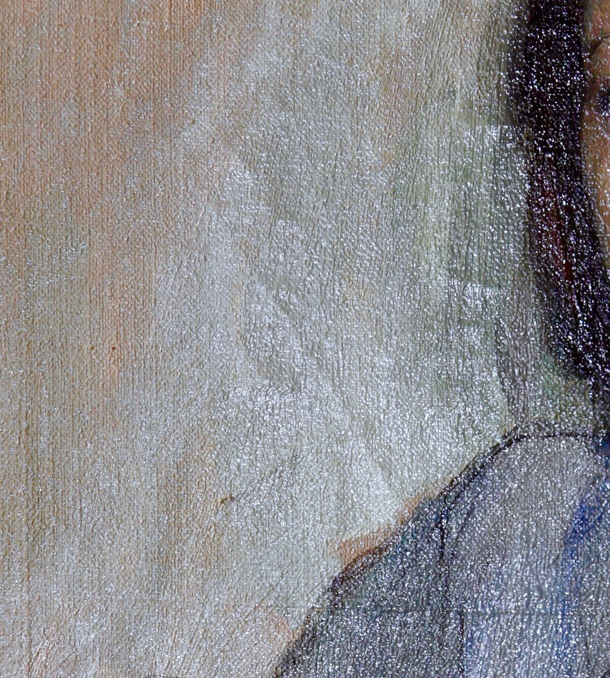 Portrait of a woman from the 60s