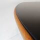 Wood and glass triangle shaped coffee table for Opal Kleinmöbel, Germany 1950's/1960's