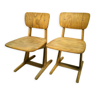 Pair of children's chairs casala