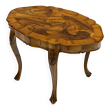 Baroque Style 20th Century Italian Walnut Coffee Table