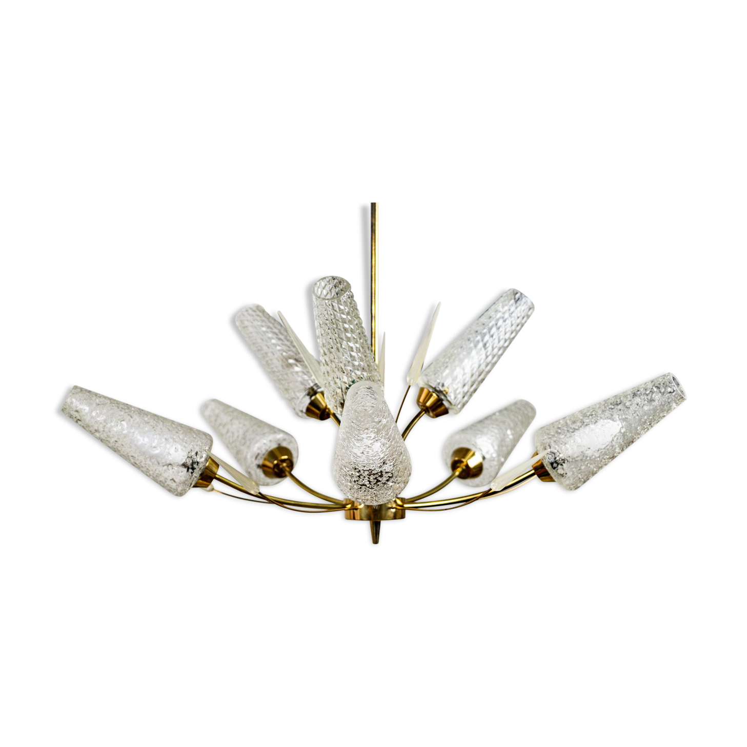 Lustre 8 feux années 50