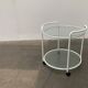 Postmodern Glass Side Table or Dessert Table