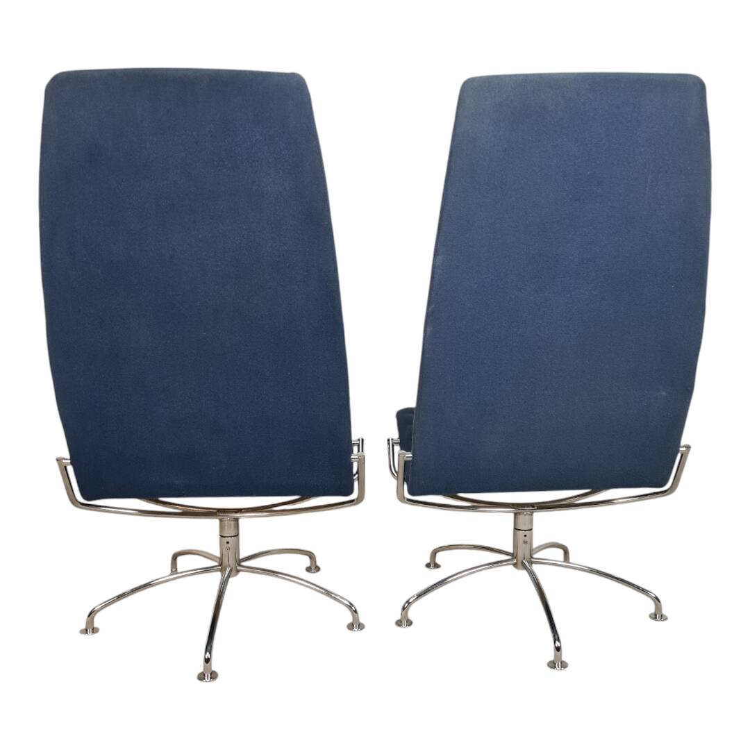 Pair of Space Age armchairs by Fritz Hansen