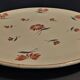 Round earthenware serving dish Longchamp decor Nancy early 20th century