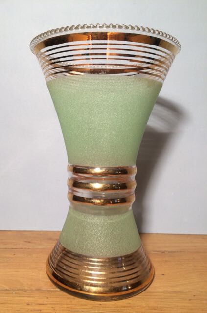 50's Granita glass vase