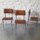 Vintage tubular chair
