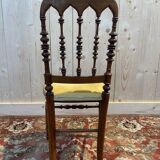 Set of 4 Napoleon III "Cathedral" chairs