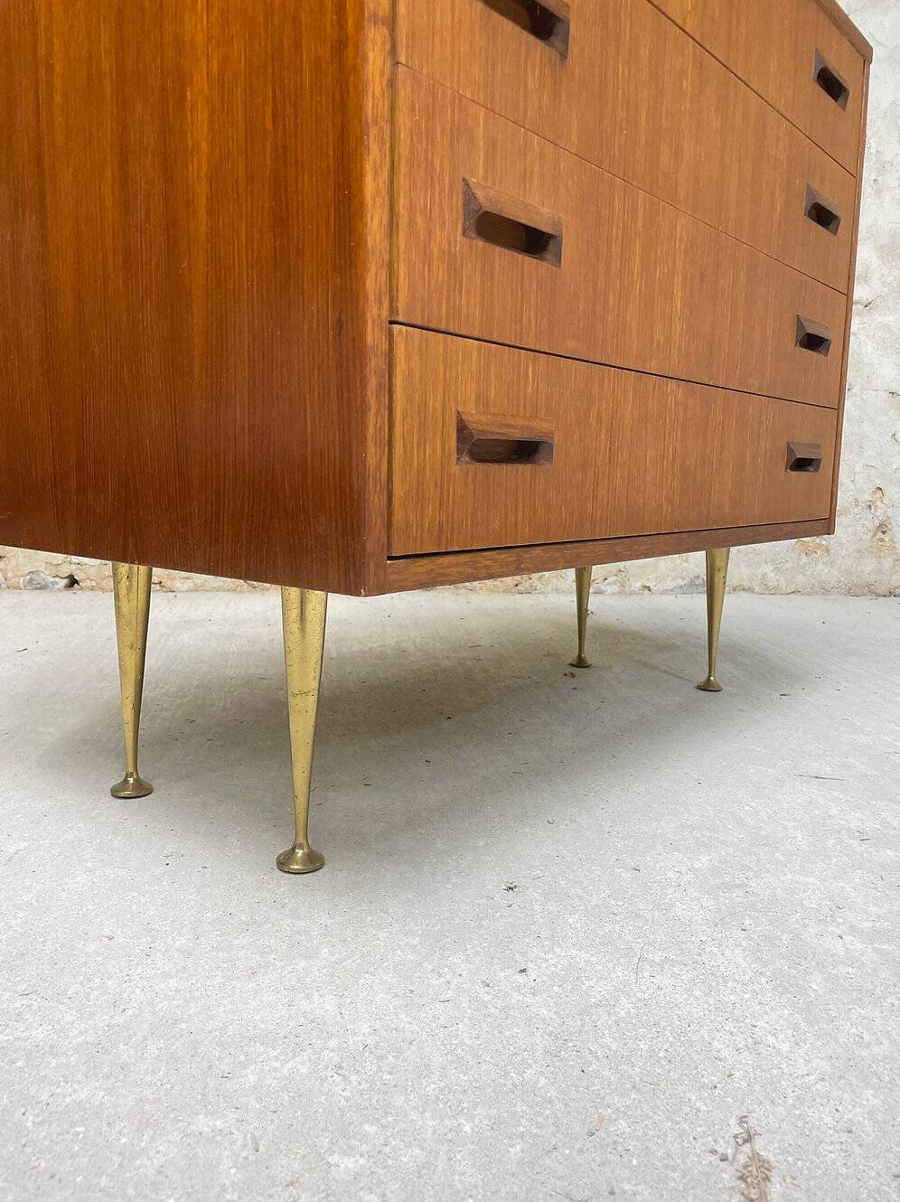 Commode danoise en teck des années 60