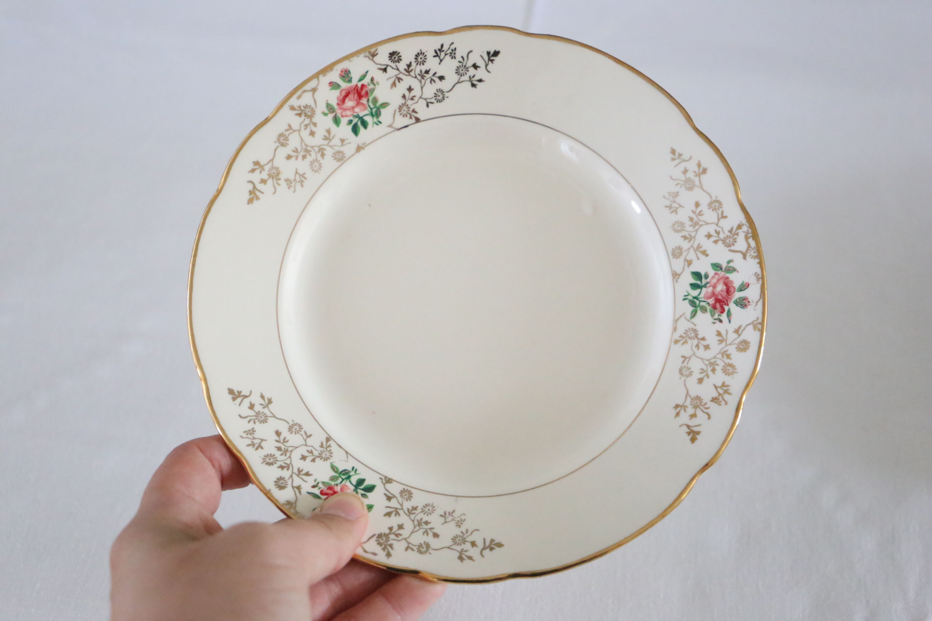 Set of 4 dessert plates Villeroy and Boch, vintage