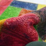Tapis d'Orient "Patchwork" fin