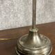 1900s desk lamp in silver-plated bronze and metal