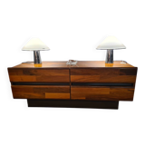 Low enfilade inspired by Jorge Zalszupin.