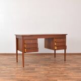 Mid-Century Danish Teak Desk, 1960s.
