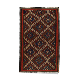 Anatolian handmade kilim rug 330 cm x 205 cm