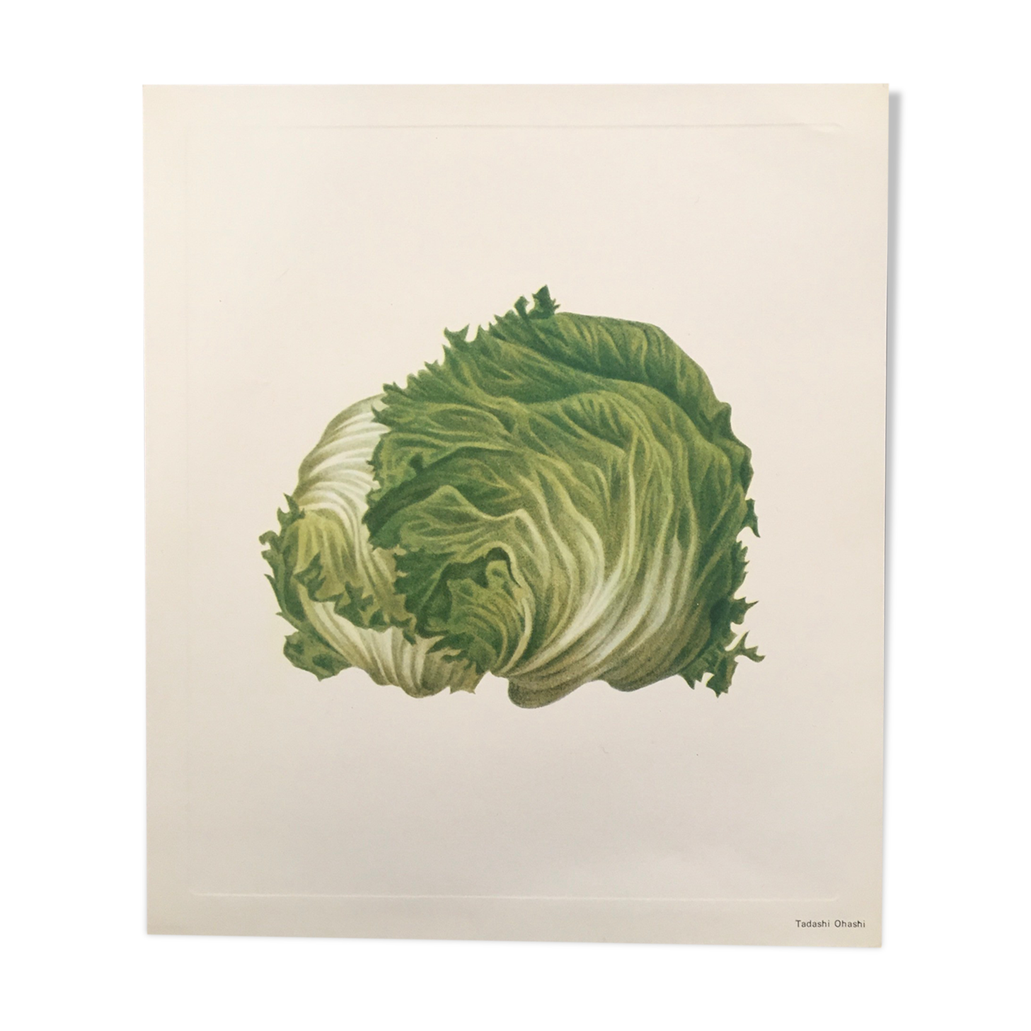 Tadashi Ohashi vegetable board, 1960