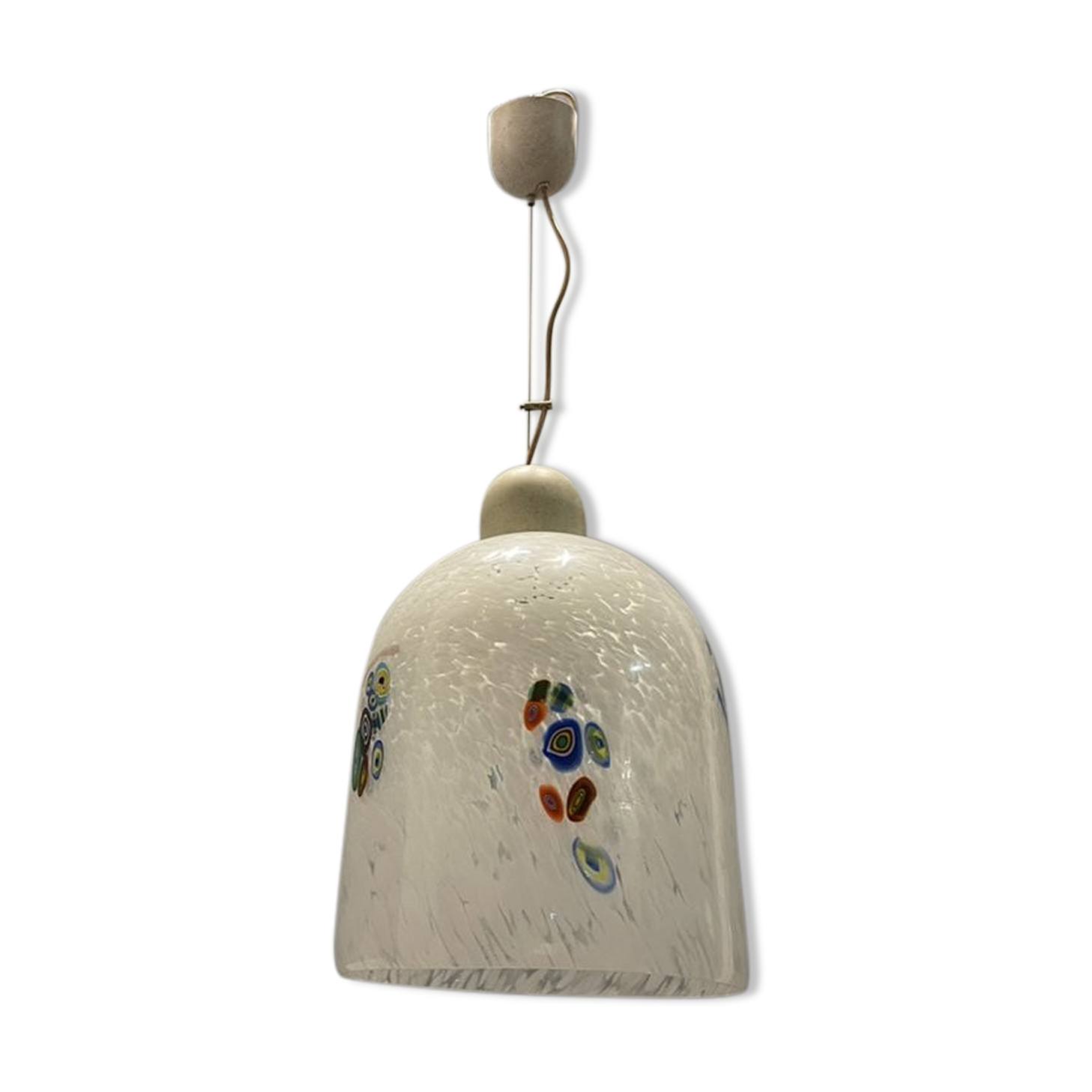 Italian Murano Glass Light Pendant from De Mayo