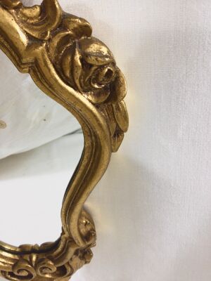 Miroir style louis XV 25x46cm
