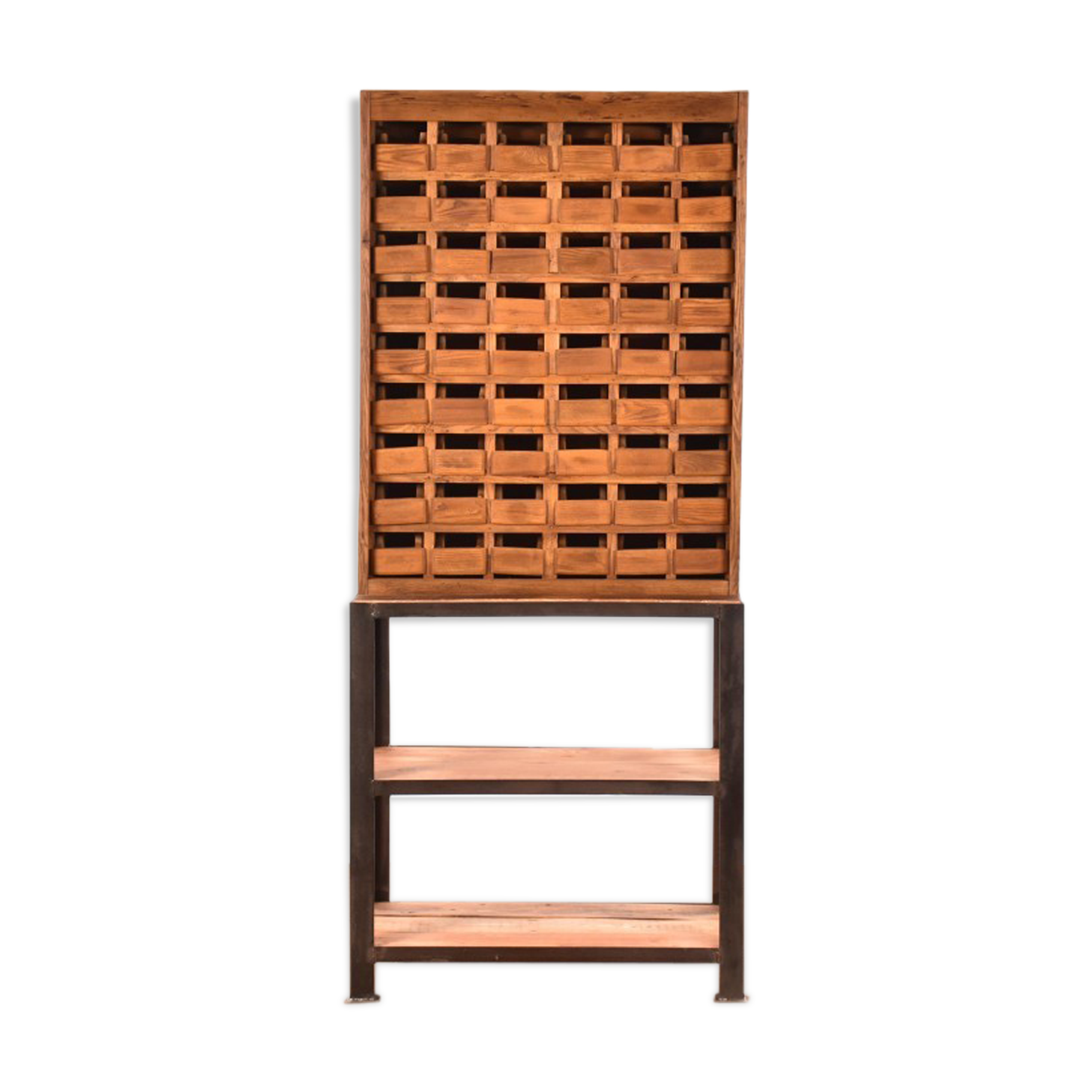 Industrial wall cabinet | old cabinet | vintage sorting cabinet