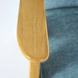 Kompas sky blue tulle armchair