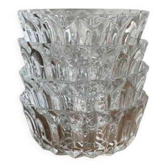Glass bowl x4