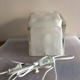 Iconic vintage glass cube