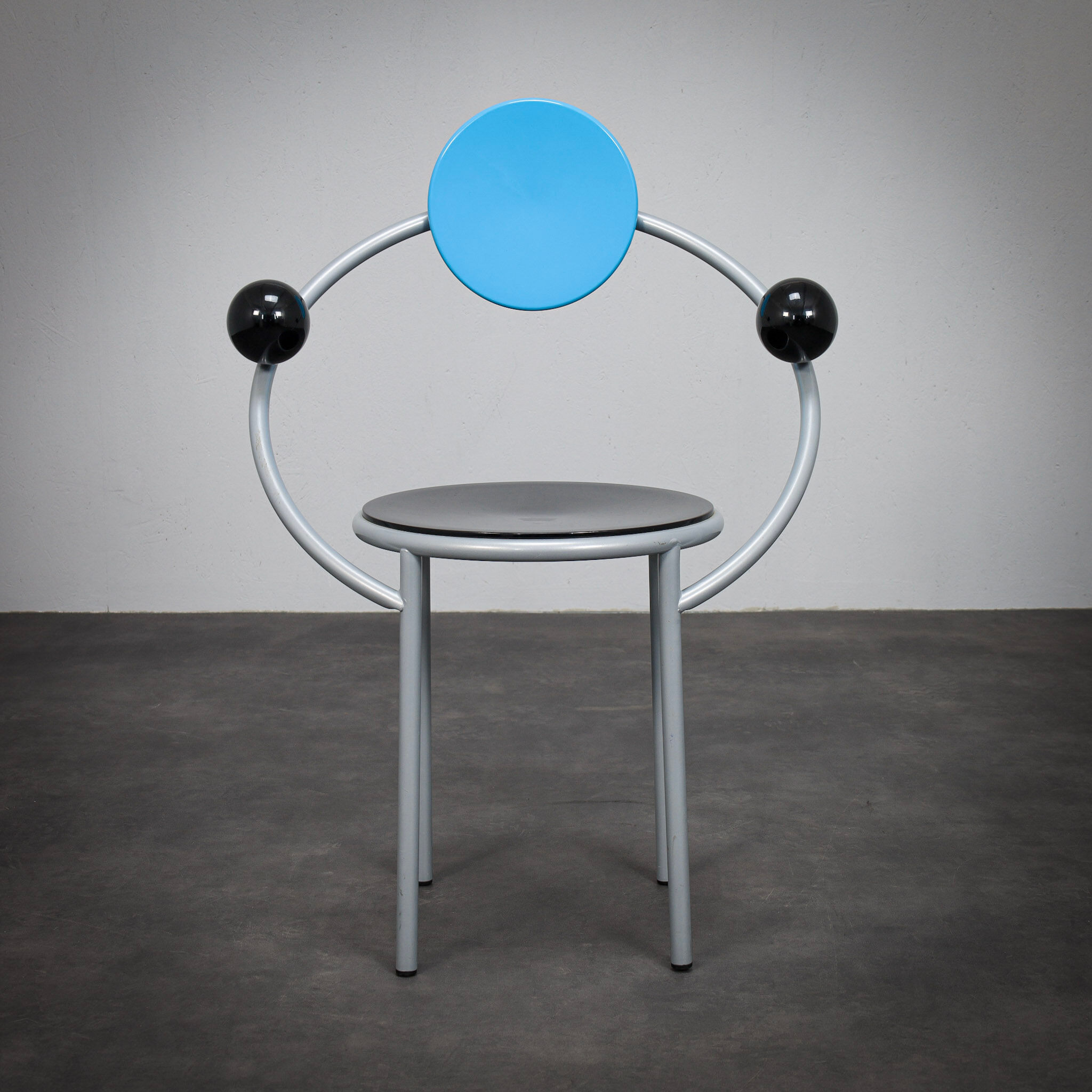 Pair of First Chairs by Michele De Lucchi for Memphis Milano, Italy, 1981