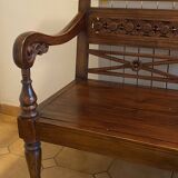Indonesian wooden bench
