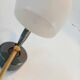 Pair of 50s/60s golden wall lights