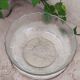 Large glass salad bowl