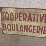 Painted bakery sign
