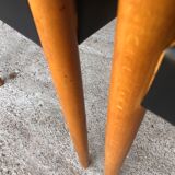 Set of 4 Scandinavian style dining chairs, circa 60