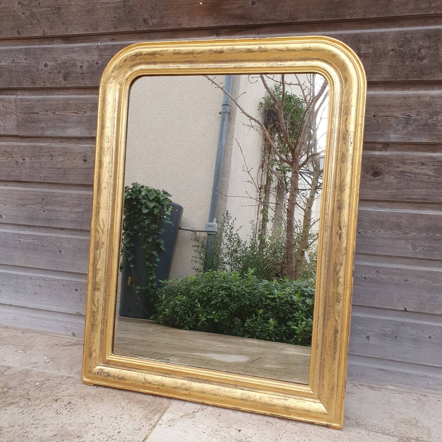 Golden Louis Philippe mirror